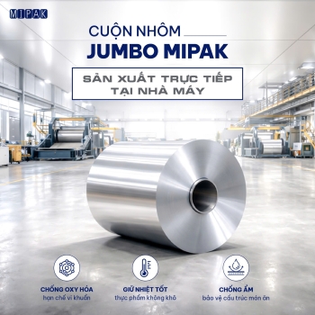 Ưu điểm vượt trội của cuộn nhôm khổ lớn trong ngành F&B